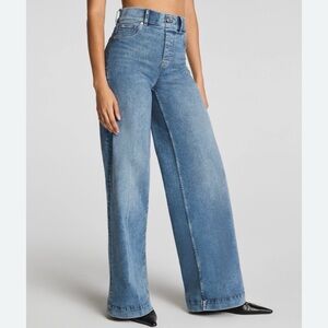 SPANXshape™ EveryWear Wide Leg Jeans Vintage Indigo size large